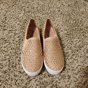 Skecher Street Memory Foam Studded Sneakers